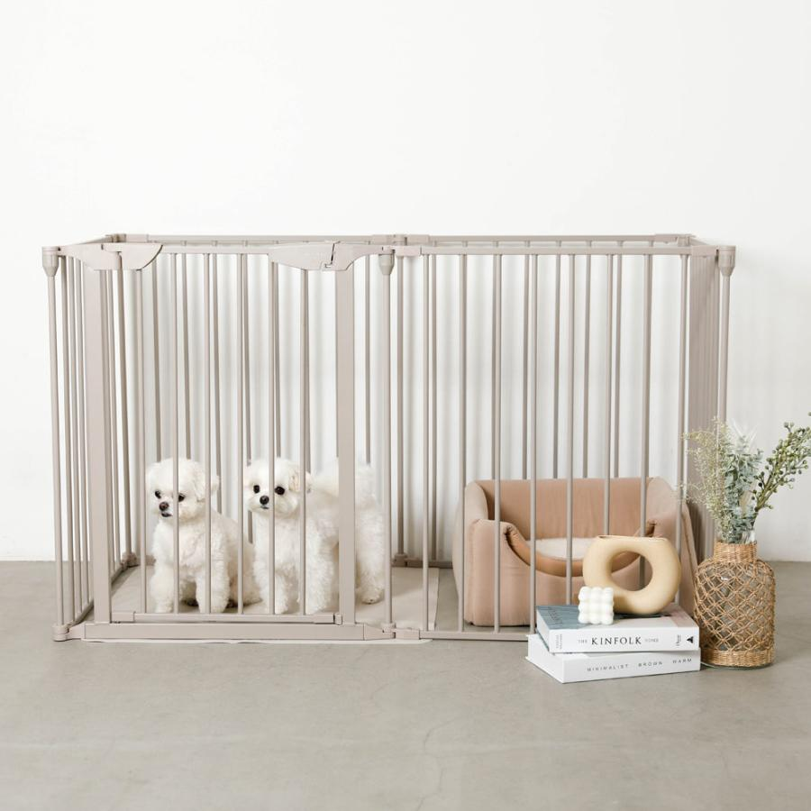 ペットケージ 犬 犬用 折りたたみ インテリア ケージ フェンス 仕切り 脱走防止 かわいい おしゃれ トイプードル チワワ 小型犬 中型犬 moncheri モンシェリ